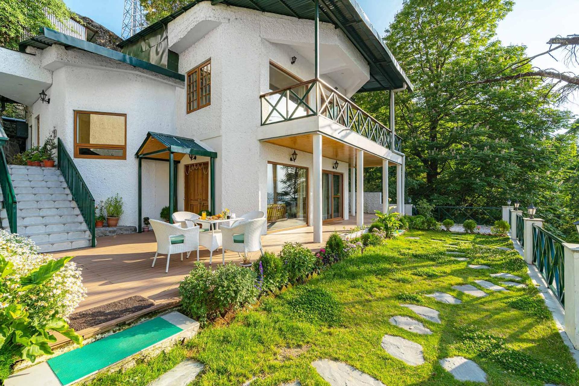 Stayvista Mellow Cottage Scenic View Near Mall Road Mussoorie Dış mekan fotoğraf